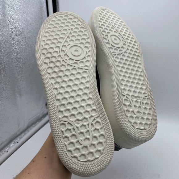 SERGIO ROSSI Genuine Python Slip On Sneakers US 8.5 Classic Luxury NWOT - Picture 7 of 8